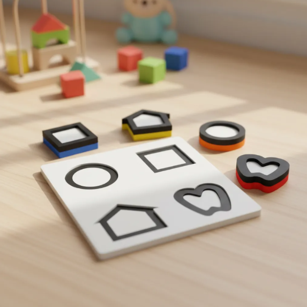 Producto - Set de Encastre de Formas. Juego de Exploración y Desafío Visual - 2
