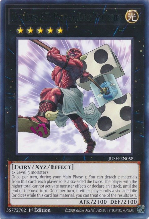 Producto - Number 67: Pair-a-Dice Smasher - JUSH-EN058