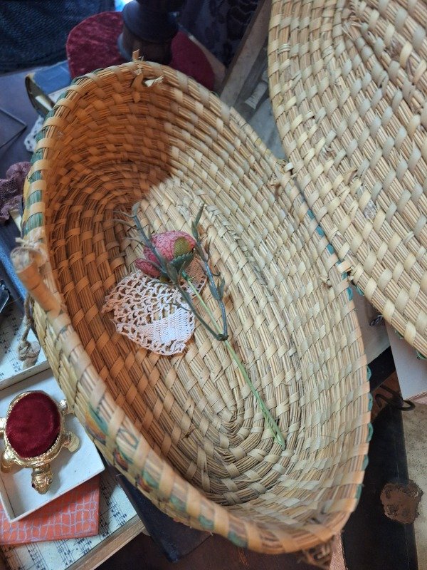 Producto - Costurero Vintage Artesanal oval - 4