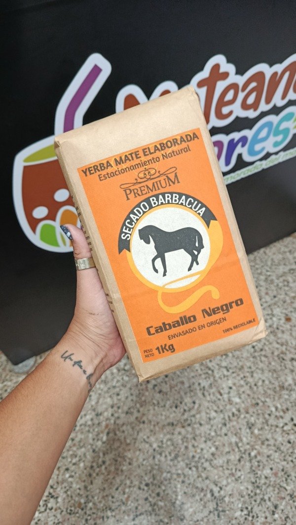 Producto - Yerba Mate Caballo Negro KILO