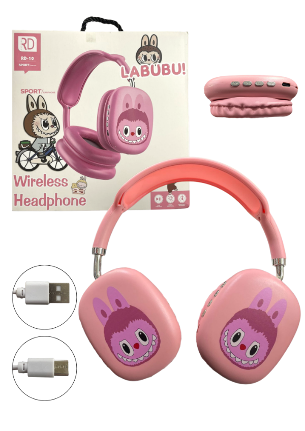 Producto - AURICULARES INALAMBRICO  LABUBU RD-10