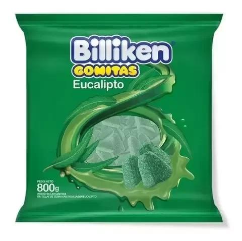 Producto - Billiken Gomitas Eucalipto 800 gramos