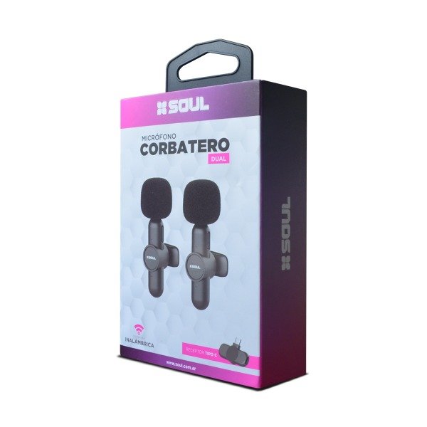 Producto - Micrófono Corbatero Dual
