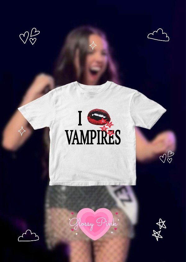 Baby Tee Vampires - DTF