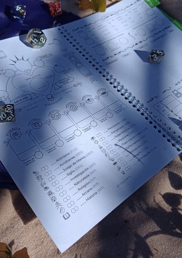 Producto - Diario de Campaña - Druidas - 1