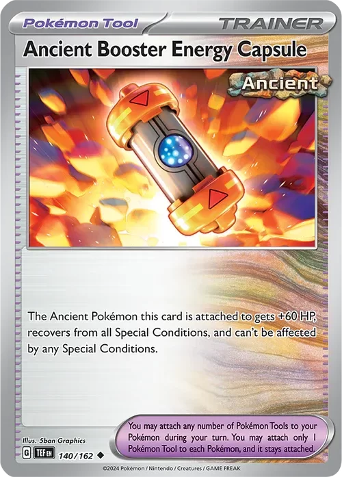 Producto - Ancient Booster Energy Capsule - 140/162 - Temporal Forces