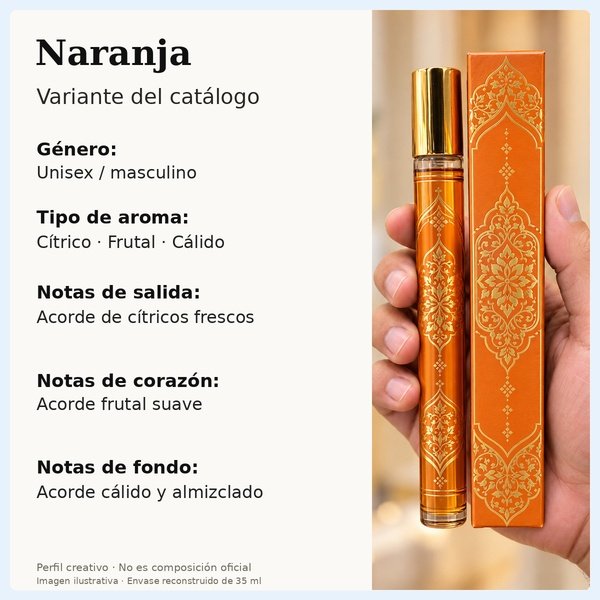 Producto - Perfumes Arabes en Tubo de 35 ml Fragancias Unisex y Masculinas - 2
