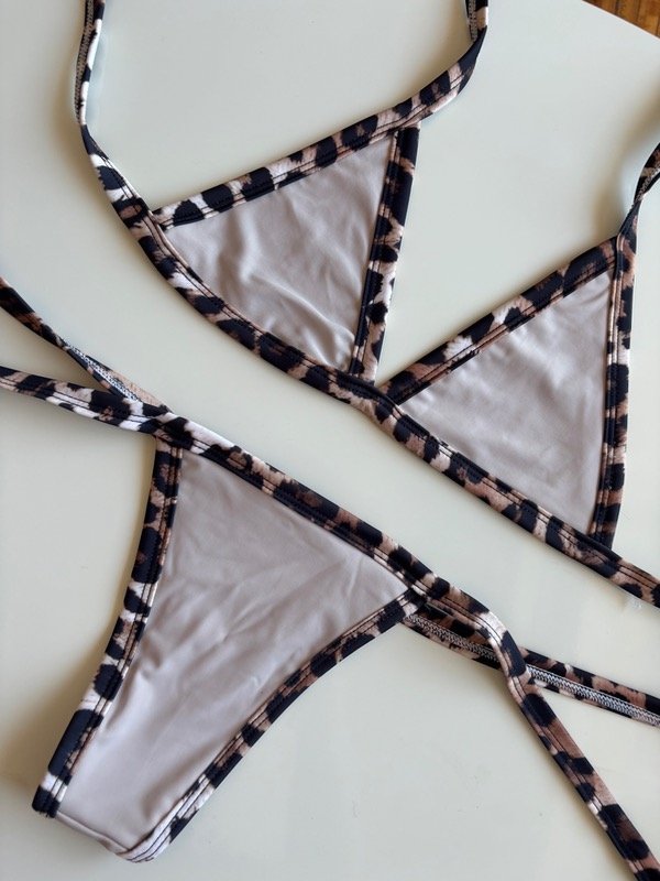 Producto - Bikini Libby Nude print