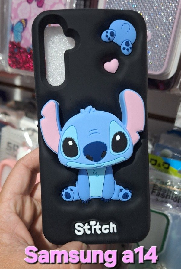 Producto - Fundas siliconapopsocket Stich. Samsung a14