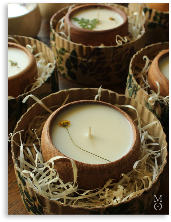 Producto - Velita Botánica en Mini Box