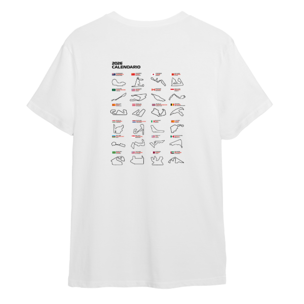 Producto - Remera Pistas 2026