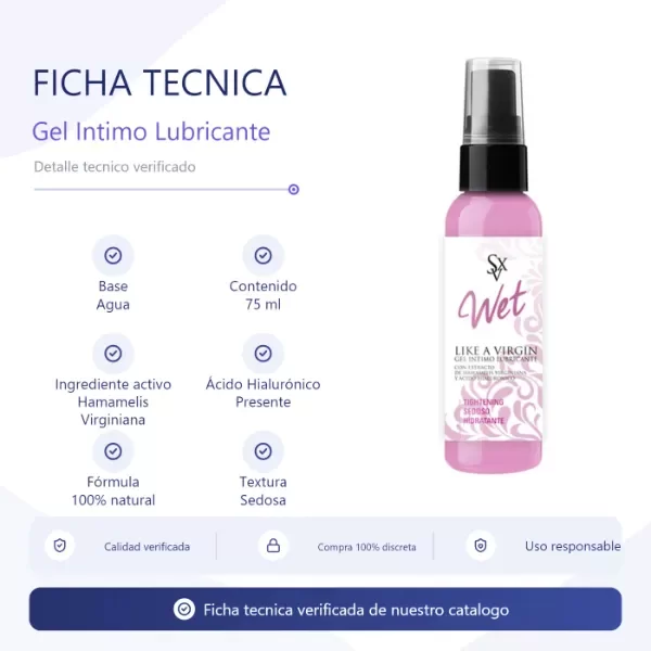 Producto - Wet Like A Virgin (Estrechador) - 2