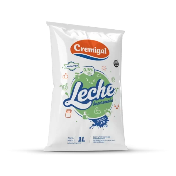 Producto - LLEVA 2 LECHE SACHET LARGA VIDA DESCREMADA