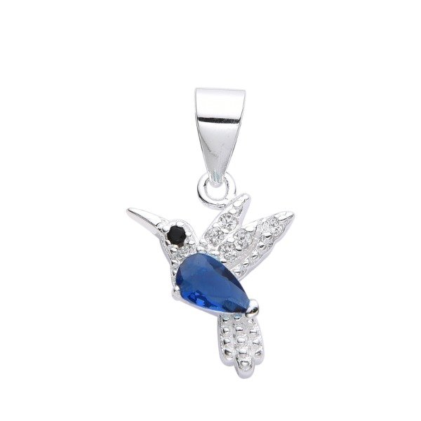 Producto - Dije colibri chico azul