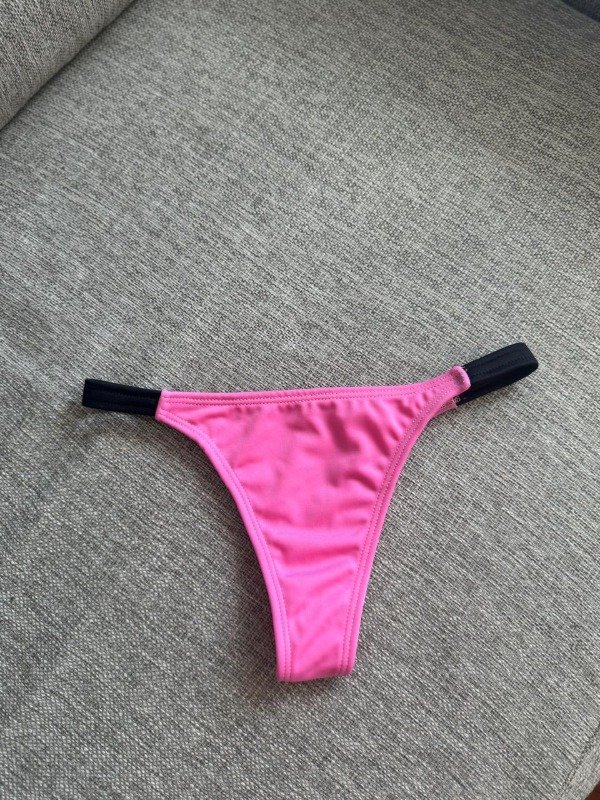 Producto - Bombacha Rosa dior Entera tira negra