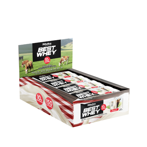 Producto - Best Whey Bar Caja de 12 Unid x 30 Grs Athletica Nutrition