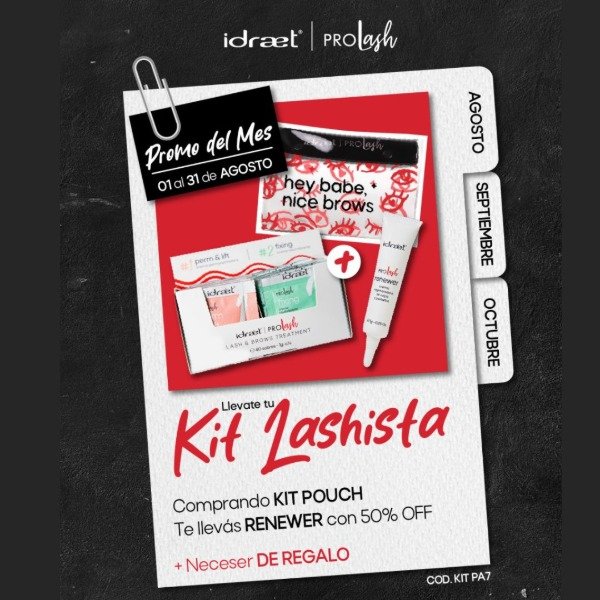 Producto - Compra tu Kit Lashista + Renewer más un Neceser de regalo