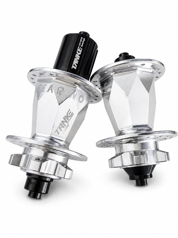 Producto - Juego de mazas tanke diamante plateadas