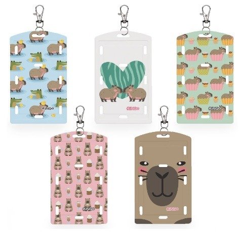 Producto - Portasube Con Mosqueton - Coleccion Capybara