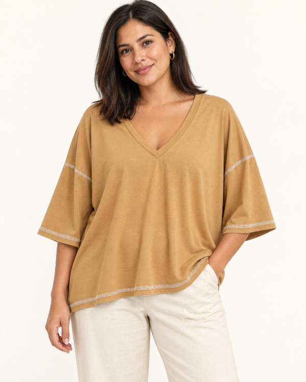 Producto - Remeron Escote V Mangas 3/4 - 1