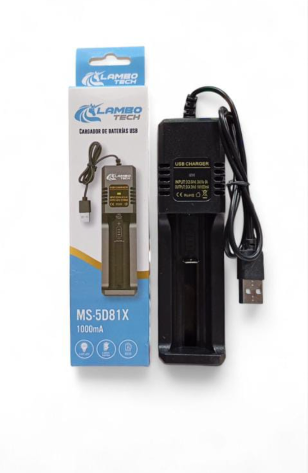 Producto - Cargador de pilas