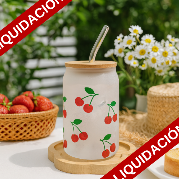 Producto - Vaso Cherry con sorbete 500 ml