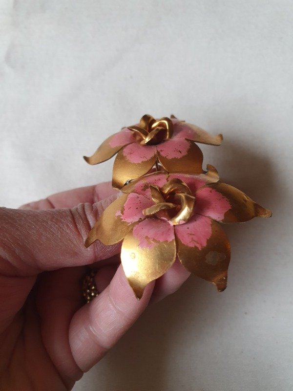 Producto - Mega Broche 40s Florones Pinceladas Pink - 4
