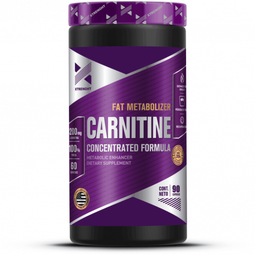 Producto - L-Carnitina XTRENGHT 90 Caps. / Quema Grasa + Energía / Sabor Neutro
