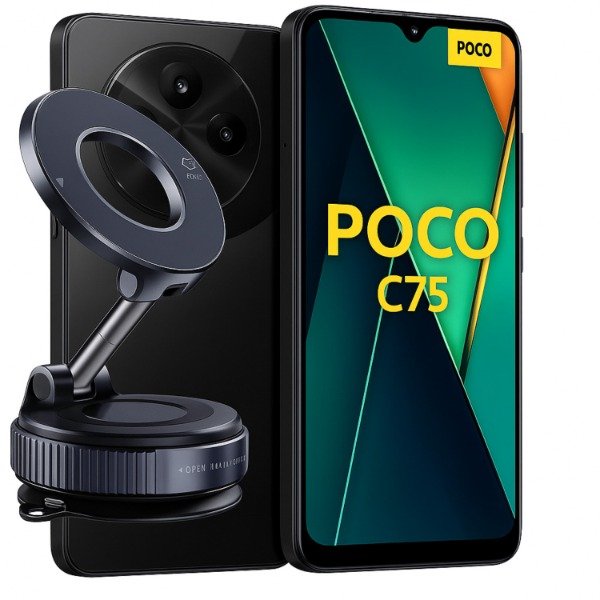Producto - Xiaomi Poco c75 8gb ram + 256gb + soporte magnetivo