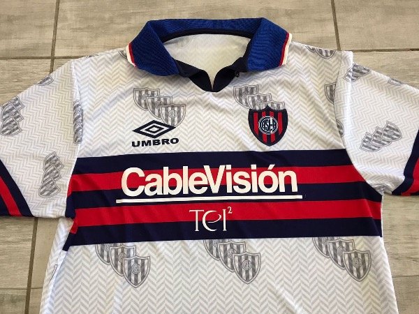 Producto - Camiseta retro de San Lorenzo 96 blanca - 3