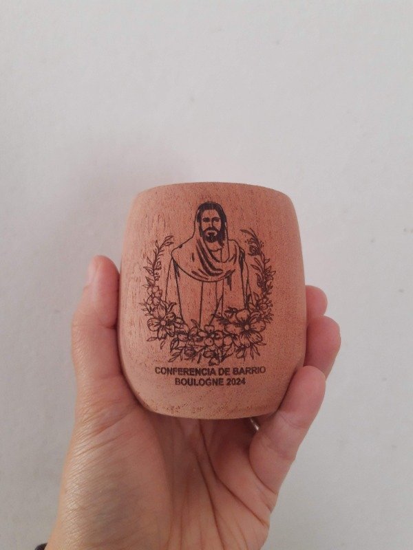 Producto - Mate de madera perita Personalizado