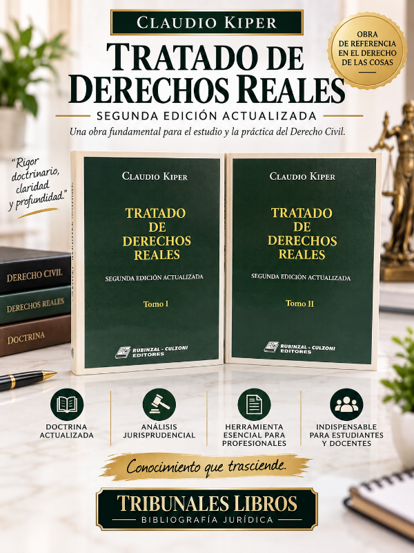 Producto - Tratado de derechos reales 2 tomos Kiper - 0