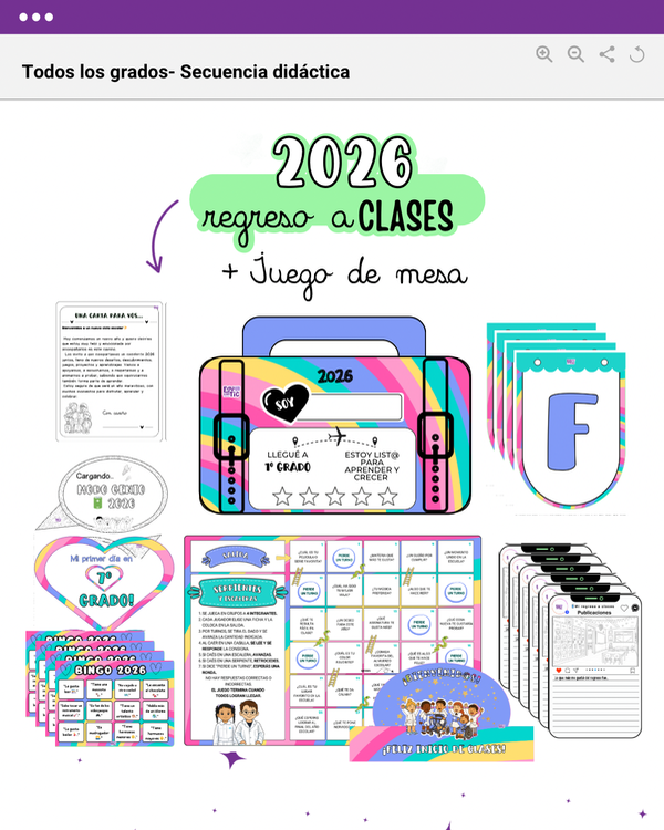 Producto - REGRESO A CLASES 2026
