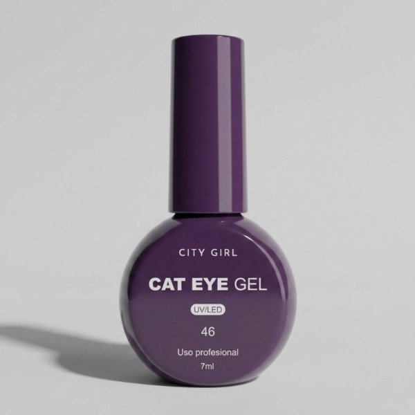 Producto - Esmalte Semi City Girl 7ml - #46 (Ojo de gato)