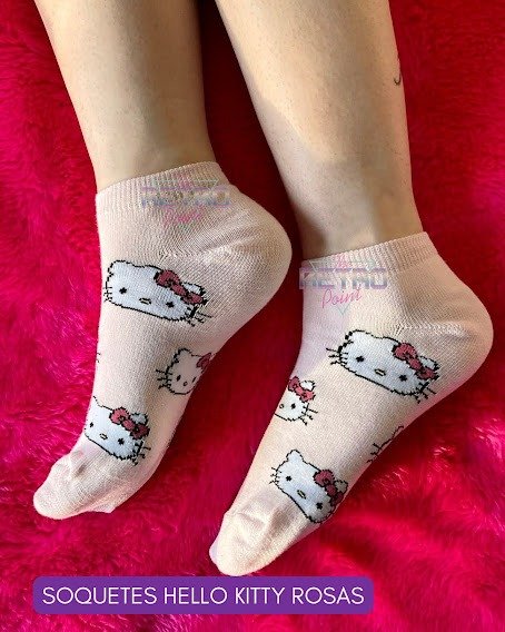 Producto - Soquete Hello Kitty Rosa