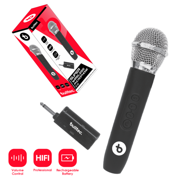 Producto - MICROFONO INALAMBRICO BULLTEC