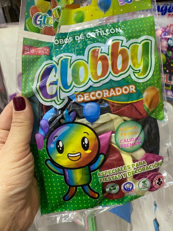 Producto - GLOBOS X25 UNIDADES