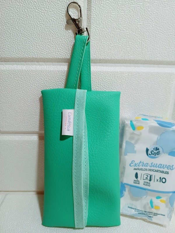 Producto - Porta Pañuelitos Verde