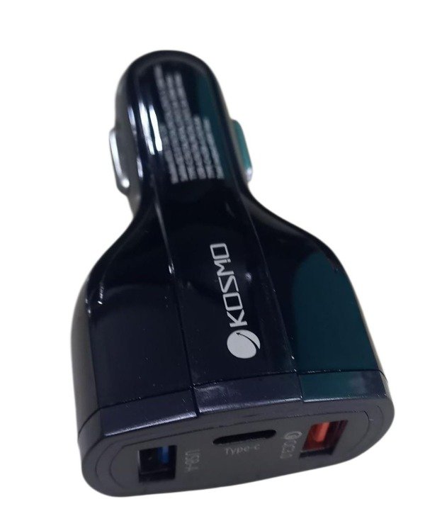 Producto - cargador auto kosmo turbo