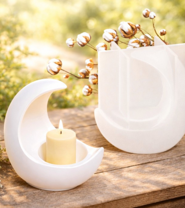 Producto - Molde Portavela Luna DEMO
