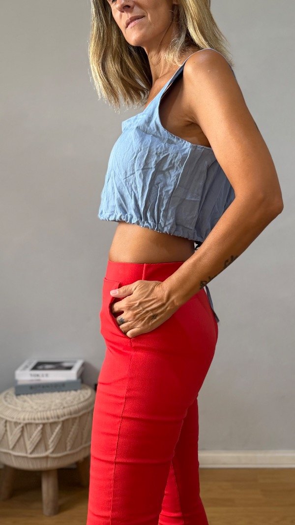 Producto - Pantalón Babucha Alma Rojo - 5