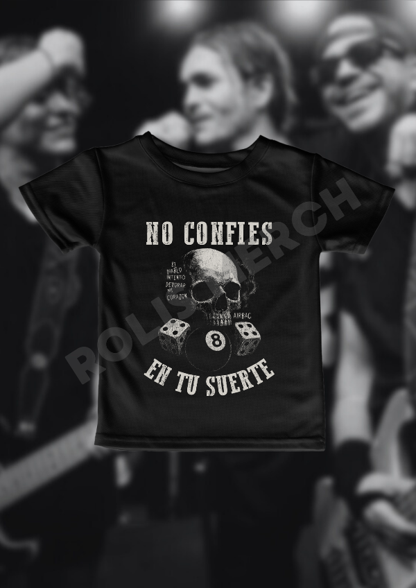 Producto - No confies en tu suerte- Baby t