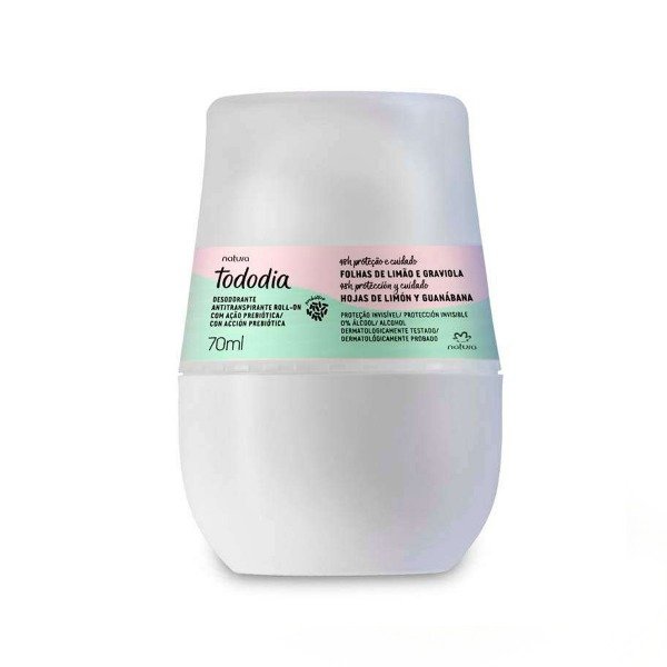 Producto - Tododia hojas de limón y guanábana desodorante roll-on antitranspirante 70ml.