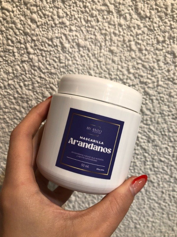 Producto - Mascarilla de Arándanos x250
