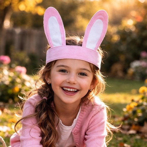 Producto - Vincha Conejito Rosa