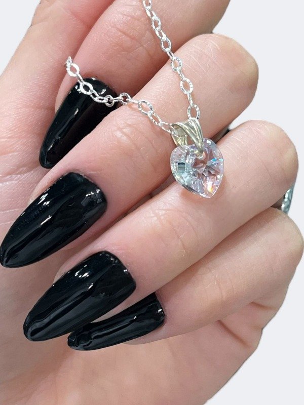 Producto - Dije Corazon Transparente