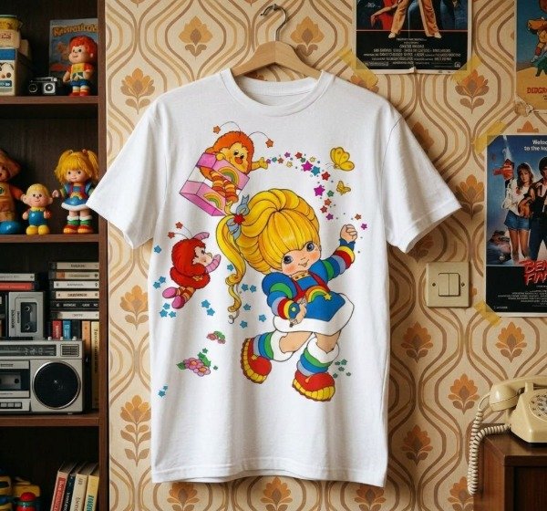 Producto - Remera Algodon Rainbow Brite Sparkle Varios Colores - 7