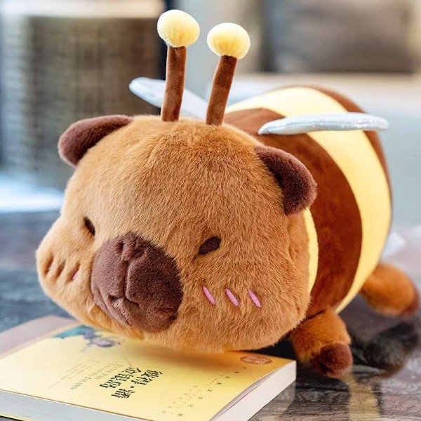 Producto - Peluche Capybara Abeja 3 tamaños