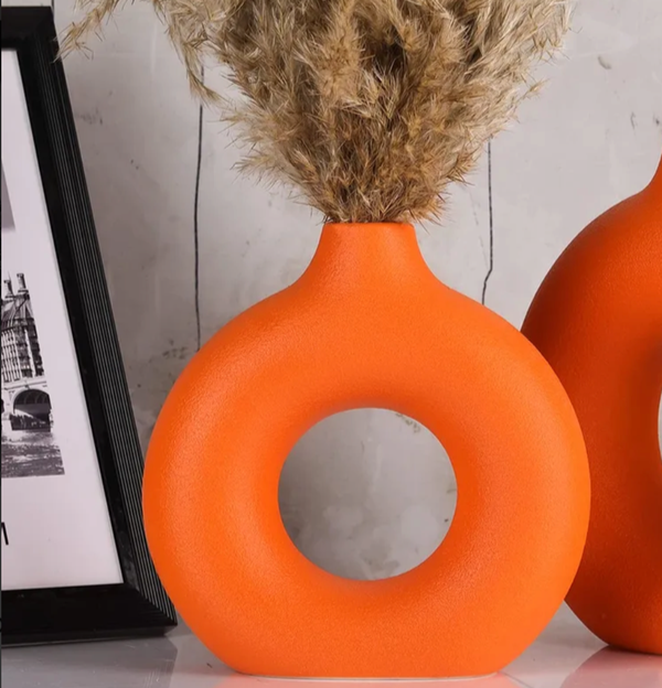 Producto - FLORERO DE CERAMICA MINIMALISTA