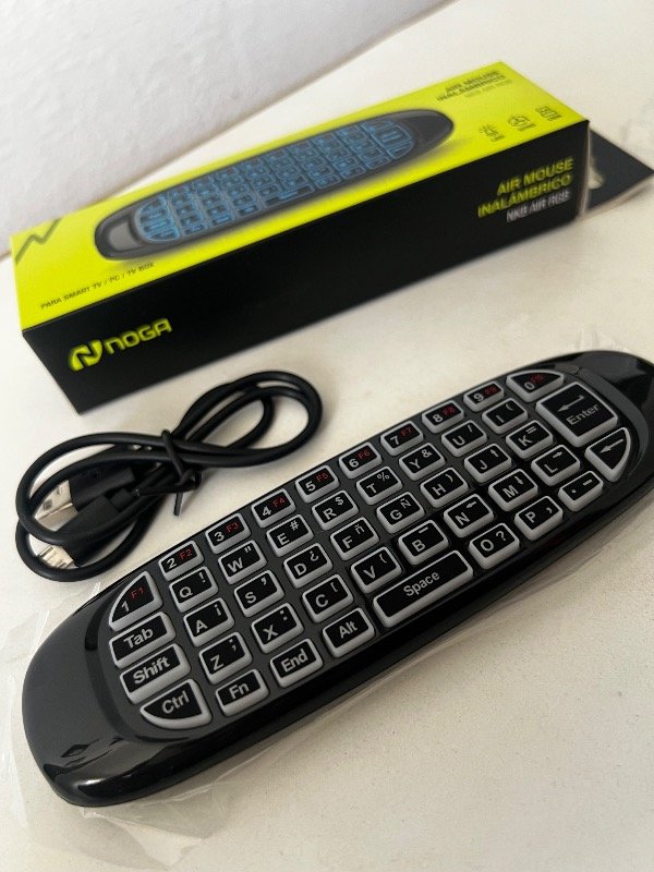 Producto - Control mouse inalámbrico para smart, TV box, notebook, y pc